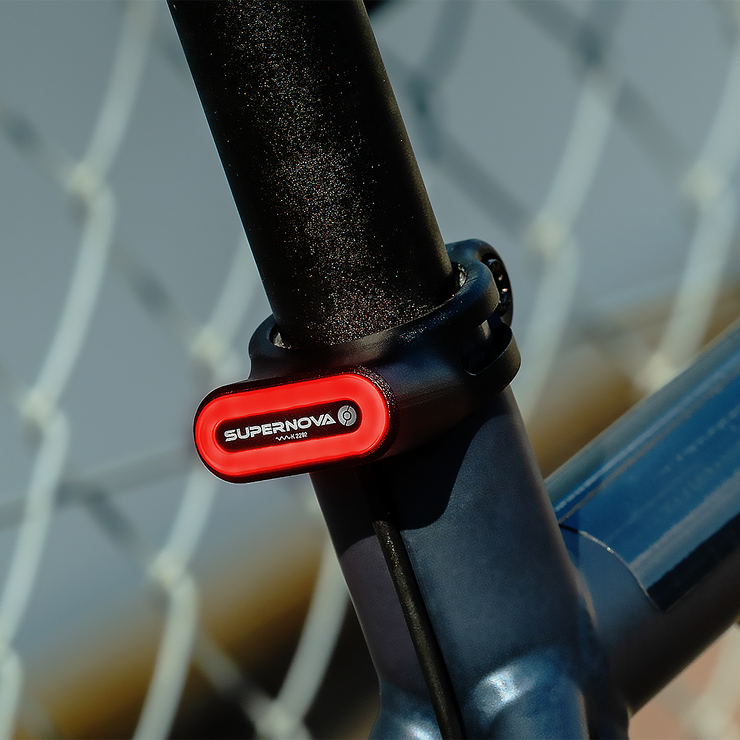 Supernova TL3 MINI rear light, seatpost mount, 12V - 31,6 mm