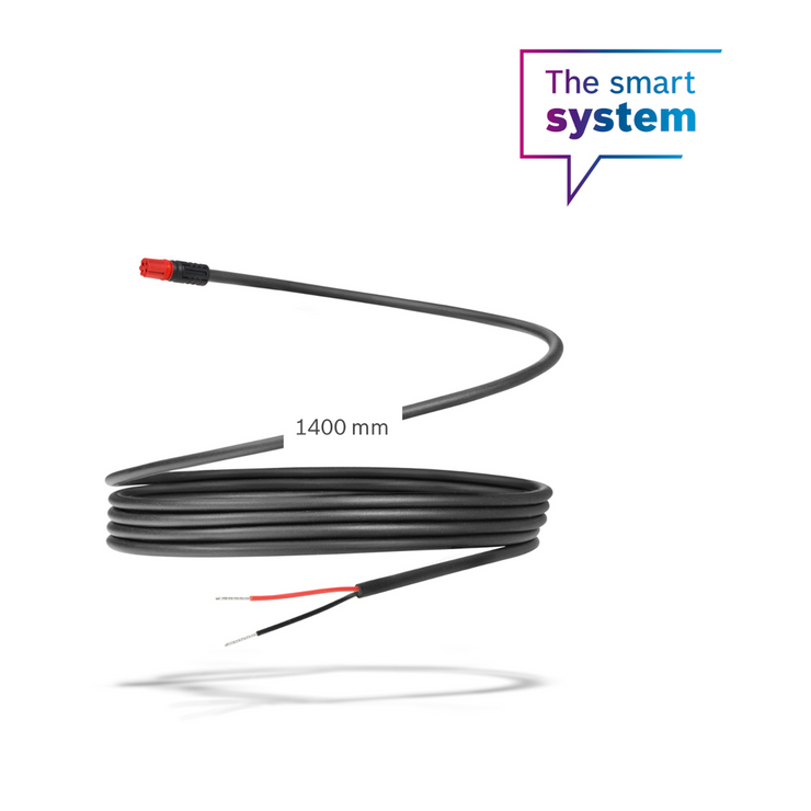 Bosch Smart System light cable for rear light, 1400 mm